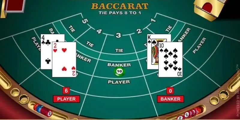 Cách đếm bài Baccarat và rút thêm theo quy định